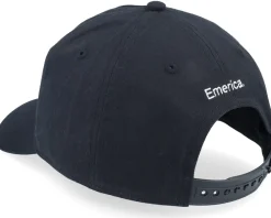 Hot Emerica 6 Feet Above Black Dad Cap -
