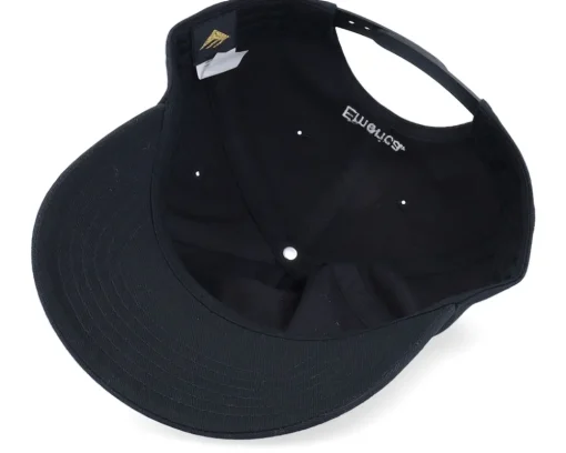 Hot Emerica 6 Feet Above Black Dad Cap -