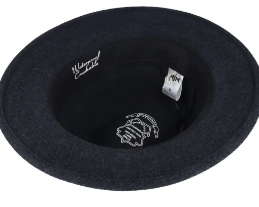 Discount MJM Hats Felix 32 Crushable Anthracite Fedora -