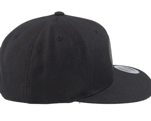 Snapback-Vikings Fenrir Wolf Knot Snapback - Black