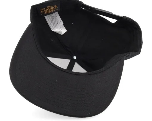 Snapback-Vikings Fenrir Wolf Knot Snapback - Black