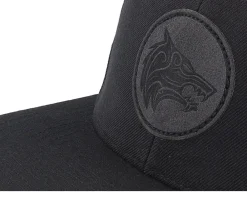 Snapback-Vikings Fenrir Wolf Knot Snapback - Black