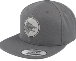 Snapback-Vikings Fenrir Wolf Knot Snapback - Black