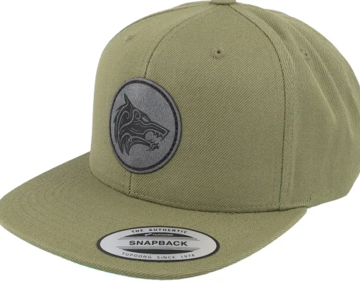 Snapback-Vikings Fenrir Wolf Knot Snapback - Black