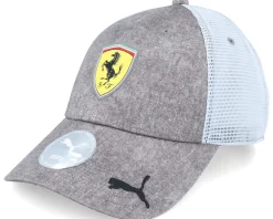 Sale Formula One Ferrari F1 25 Dawn Heather Grey Trucker -