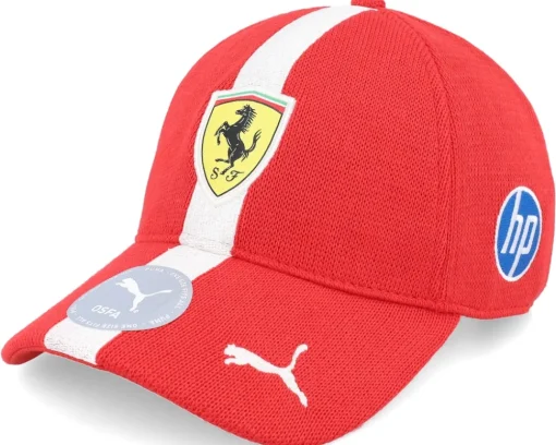 Adjustable-Formula One Ferrari F1 25 Special Edition China Rosso Corsa Dad Cap -