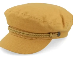 Vega-Brixton Fiddler Cap Golden Brown Vega Cap -