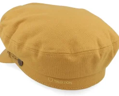 Vega-Brixton Fiddler Cap Golden Brown Vega Cap -