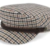 Vega-Brixton Fiddler Cap Sand/Dark Earth/Black Vega Cap -