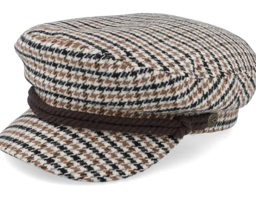 Vega-Brixton Fiddler Cap Sand/Dark Earth/Black Vega Cap -
