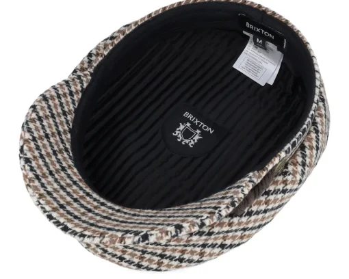 Vega-Brixton Fiddler Cap Sand/Dark Earth/Black Vega Cap -