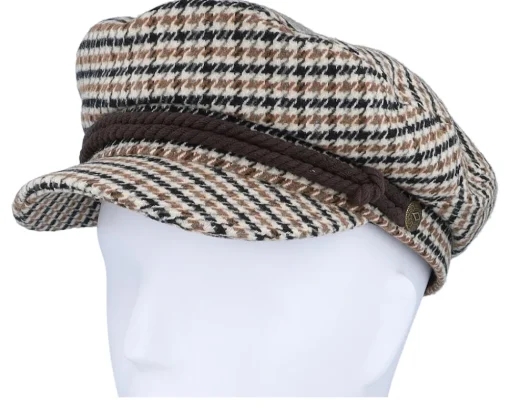 Vega-Brixton Fiddler Cap Sand/Dark Earth/Black Vega Cap -