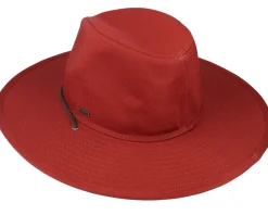 Discount Brixton Field X Hat Dark Brick Traveler -
