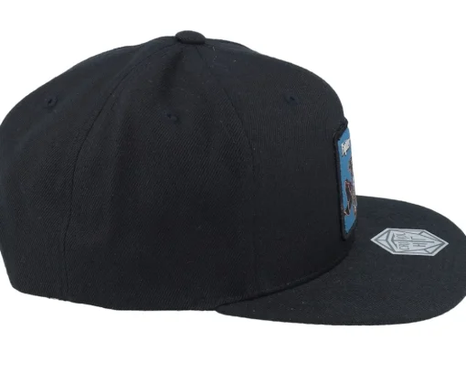Snapback-Critiql Hit Fighter Box Patch Snapback - Black