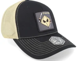 Outlet Critiql Hit Fighter Class 112 /Vegas Gold Trucker - Black