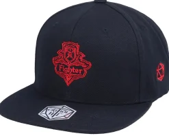 Snapback-Critiql Hit Fighter Class Emblem Snapback - Black