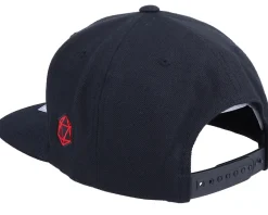 Snapback-Critiql Hit Fighter Class Emblem Snapback - Black