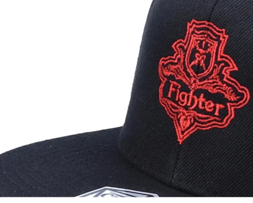 Snapback-Critiql Hit Fighter Class Emblem Snapback - Black