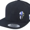Snapback-Army Head Finland Army Skull Snapback - Black