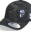 Clearance Army Head Finland Army Skull Multicam Black Trucker -