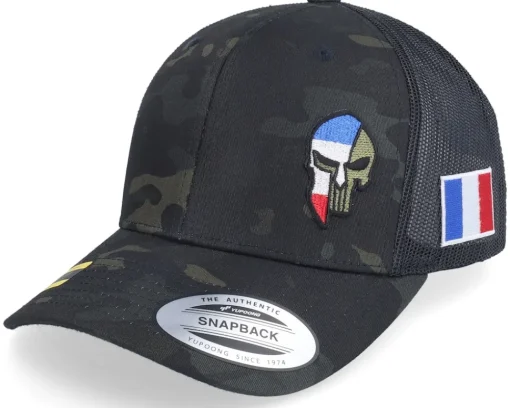 Clearance Army Head Finland Army Skull Multicam Black Trucker -