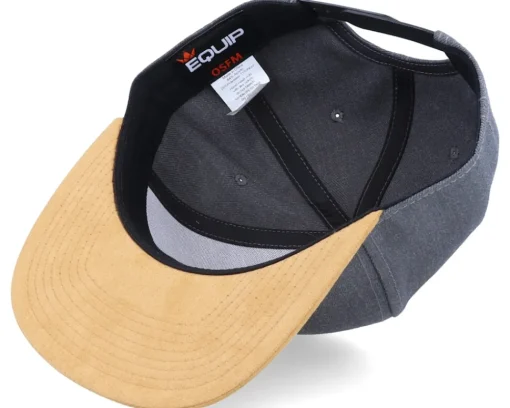 Snapback-Iconic Finland Map Patch Dark Heather Grey/Suede Snapback -
