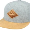 Snapback-Wild Spirit Fir Mountain Patch Heather Grey/Suede Snapback -