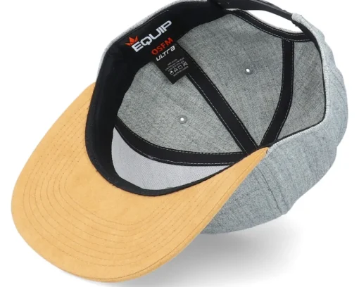 Snapback-Wild Spirit Fir Mountain Patch Heather Grey/Suede Snapback -
