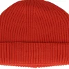 Short Beanies-Beechfield Fire Harbour Short Beanie - Red
