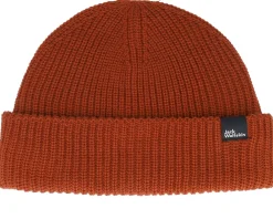 Best Jack Wolfskin Fischer Beanie Intense Rust Cuff -