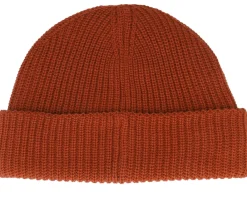 Best Jack Wolfskin Fischer Beanie Intense Rust Cuff -