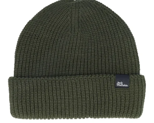 Best Jack Wolfskin Fischer Beanie Island Moss Cuff - Green