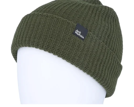 Best Jack Wolfskin Fischer Beanie Island Moss Cuff - Green