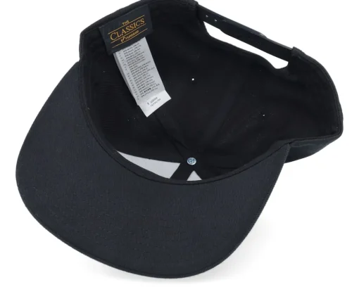 Snapback-Skillfish Fish Bones Snapback - Black