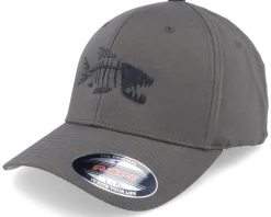 Flexfit-Skillfish Fish Bones Dark Flexfit - Grey