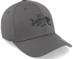 Flexfit-Skillfish Fish Bones Dark Flexfit - Grey