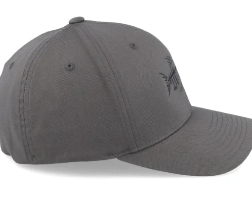 Flexfit-Skillfish Fish Bones Dark Flexfit - Grey