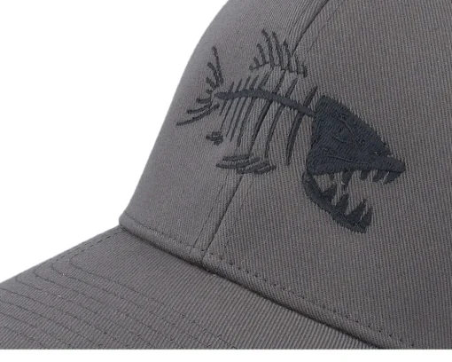Flexfit-Skillfish Fish Bones Dark Flexfit - Grey