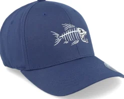 Flexfit-Skillfish Fish Bones Navy Flexfit - Blue