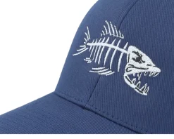 Flexfit-Skillfish Fish Bones Navy Flexfit - Blue