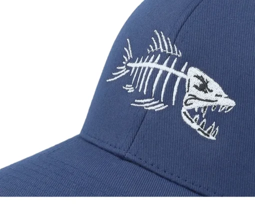 Flexfit-Skillfish Fish Bones Navy Flexfit - Blue