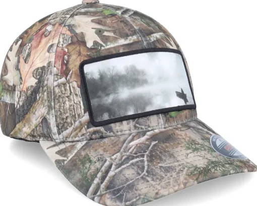 Hot Hunter Fishing Boat Timber Kanati Camo Pattern Flexfit -