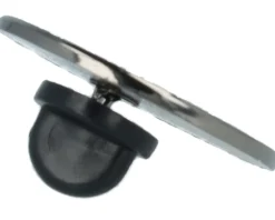 Online Cap Pins Fitted World White/Black Metal Pin -