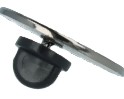 Online Cap Pins Fitted World White/Black Metal Pin -