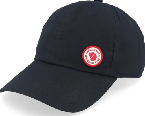 Fashion Fjällräven Logo Cap Dark Navy Dad Cap - Blue