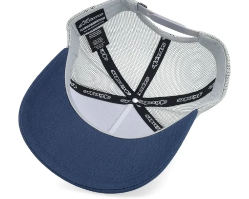 Motor-Alpinestars Flag Hat Navy/Grey Trucker -