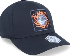 Best Critiql Hit Flaming D20 Patch Black Flexfit -