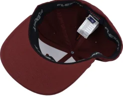 Sale Flexfit Flat Brim Maroon Fitted -