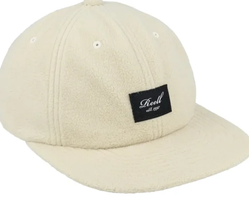 Snapback-Reell Flat 6-panel Dirty White Snapback -