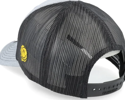 Trucker-Lucid Smile Flexing Cash Patch Heather Grey/Black Trucker -